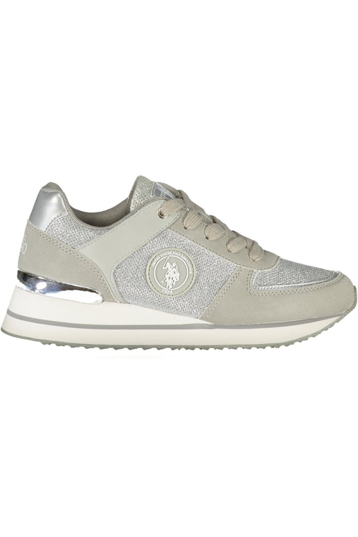 Us Polo Best Price Silver Womens Sports Shoes