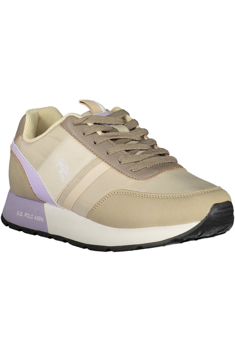 Us Polo Best Price Beige Womens Sport Shoes