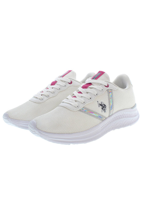 Us Polo Best Price White Womens Sport Shoes