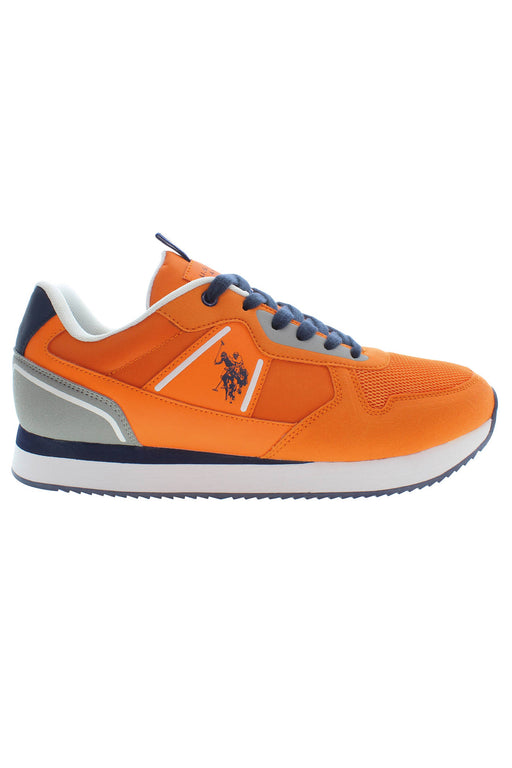 Us Polo Best Price Orange Man Sport Shoes