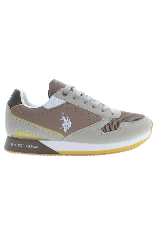 Us Polo Best Price Beige Man Sport Shoes