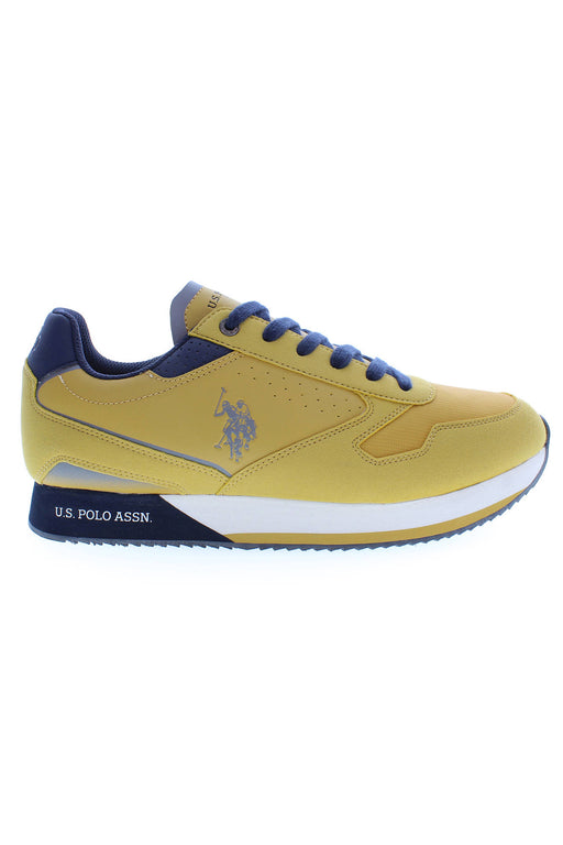 Us Polo Best Price Yellow Mens Sports Shoes