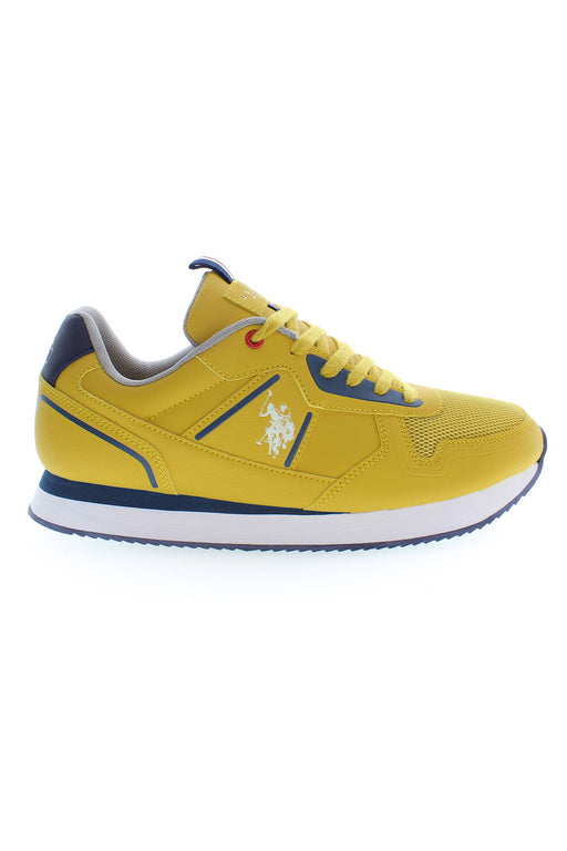 Us Polo Best Price Yellow Mens Sports Shoes