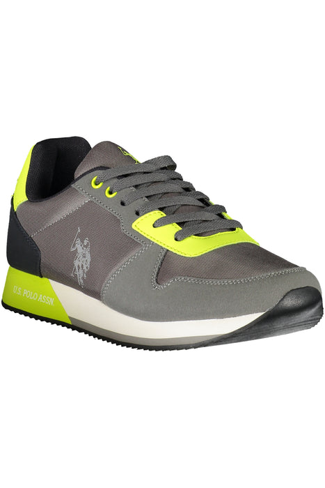 Us Polo Best Price Gray Mens Sports Shoes