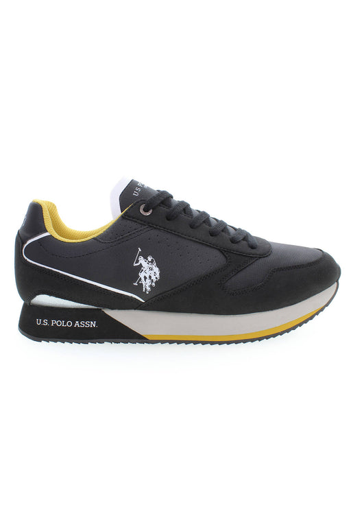 Us Polo Best Price Black Mens Sports Shoes