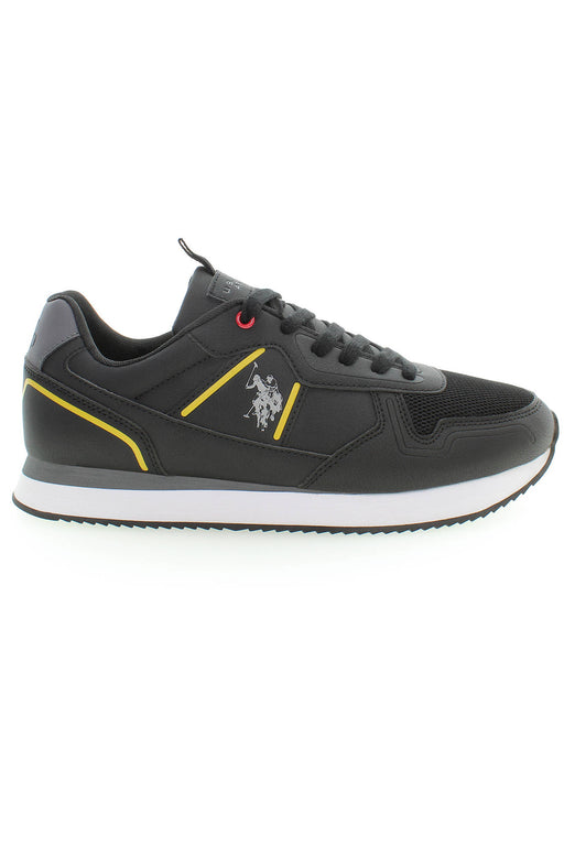 Us Polo Best Price Black Mens Sports Shoes