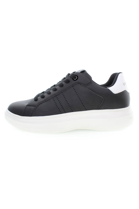 Us Polo Best Price Black Mens Sports Shoes