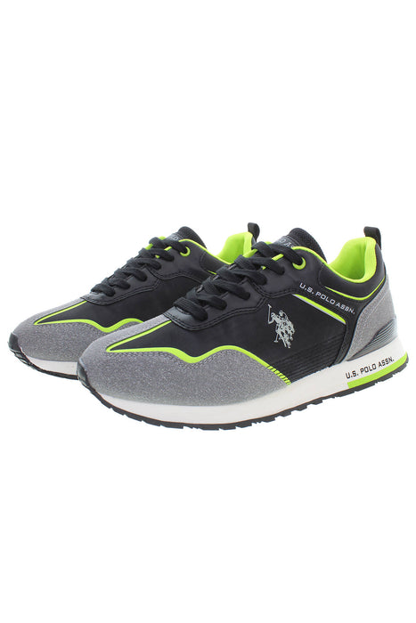 US POLO BEST PRICE BLACK MAN SPORTS SHOES