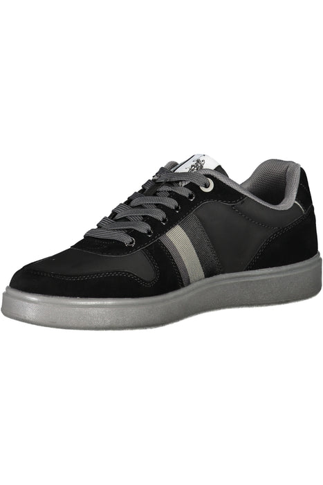 Us Polo Best Price Black Mens Sports Shoes