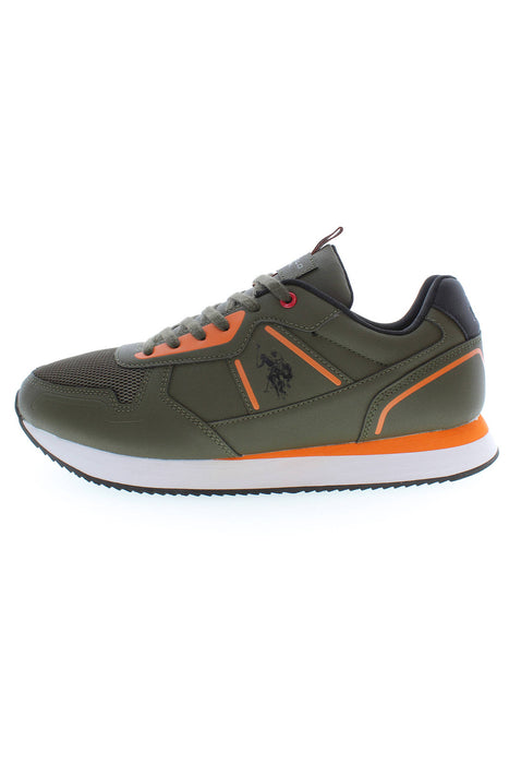 Us Polo Best Price Green Mens Sports Shoes