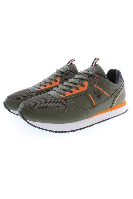 Us Polo Best Price Green Mens Sports Shoes