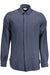 Us Polo Shirt Long Sleeve Men Blue