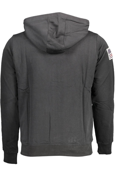 Us Polo Sweatshirt With Zip Black Man