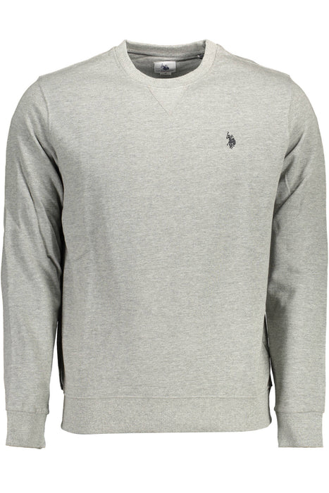 Us Polo Sweatshirt Without Zip Gray Man