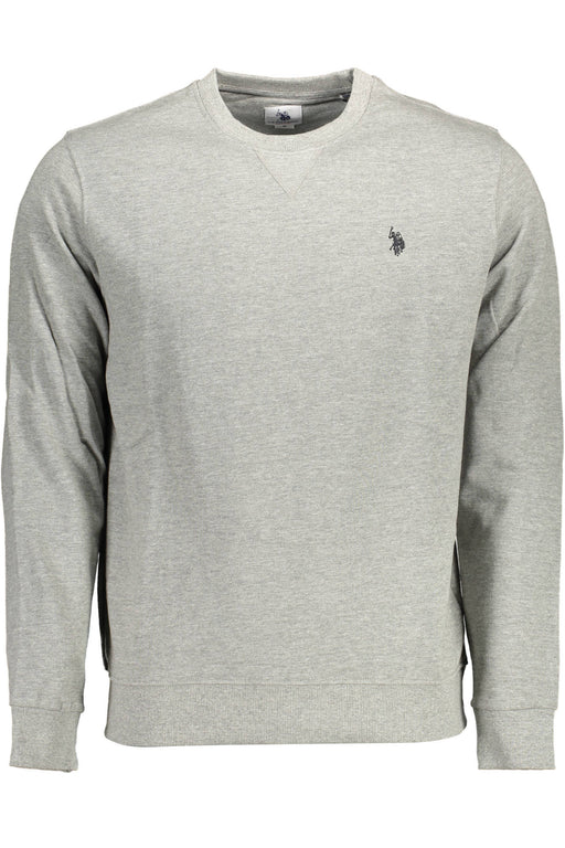 Us Polo Sweatshirt Without Zip Gray Man