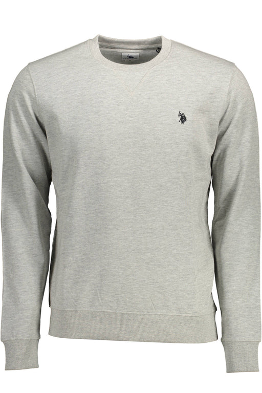 Us Polo Sweatshirt Without Zip Man Gray