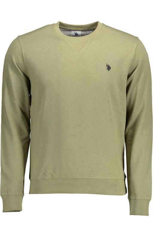 Us Polo Sweatshirt Without Zip Man Green
