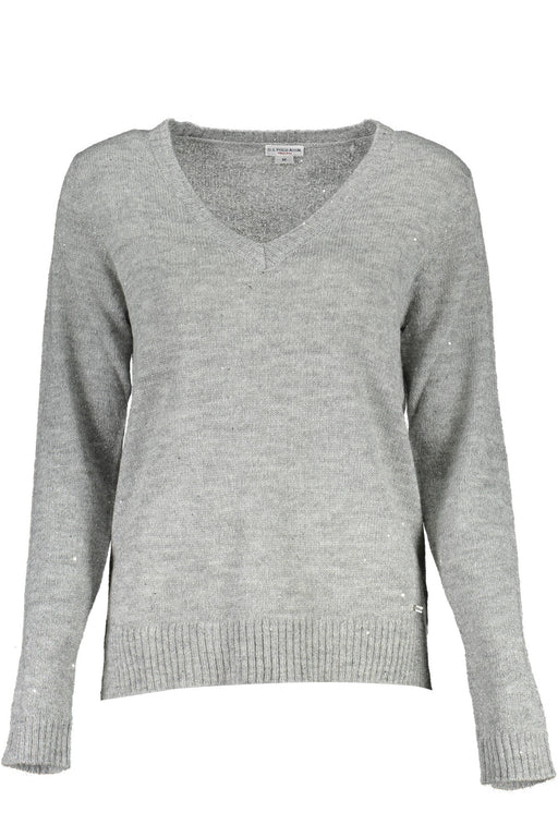 Us Polo Womens Silver Sweater