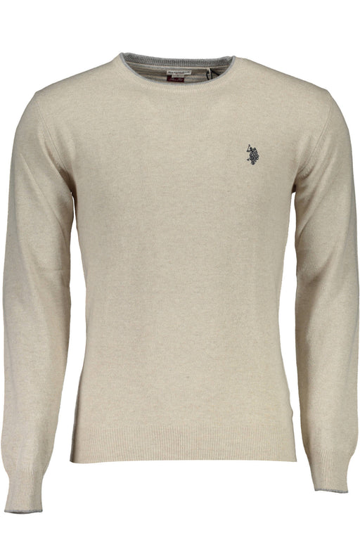 Us Polo Beige Mens Sweater