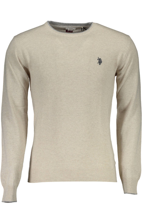 Us Polo Beige Mens Sweater
