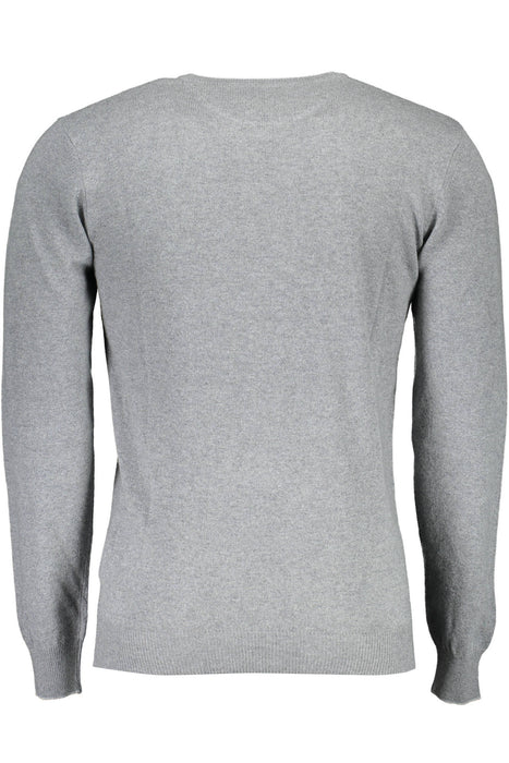 Us Grey Mens Polo Sweater