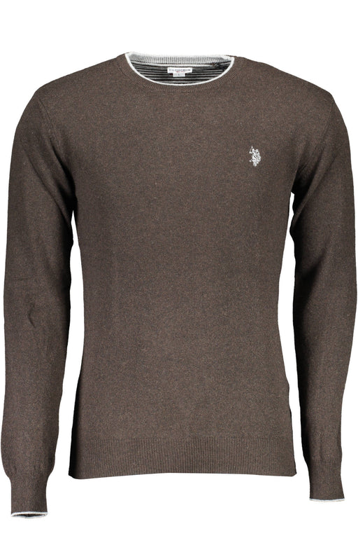Us Polo Brown Mens Sweater