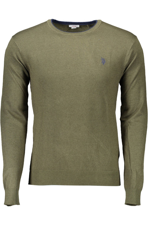 Us Polo Green Mens Sweater