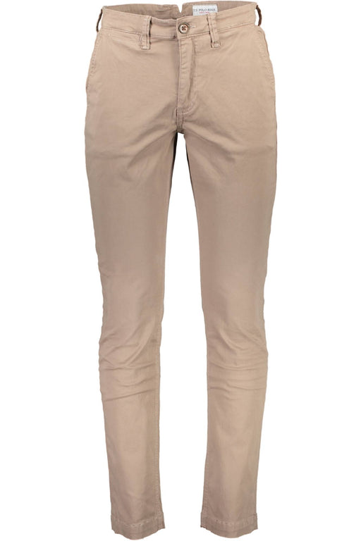 Us Polo Beige Mens Trousers