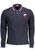 Us Polo Blue Mens Long Sleeved Polo Shirt