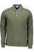 Us Polo Shirt Long Sleeve Mens Green