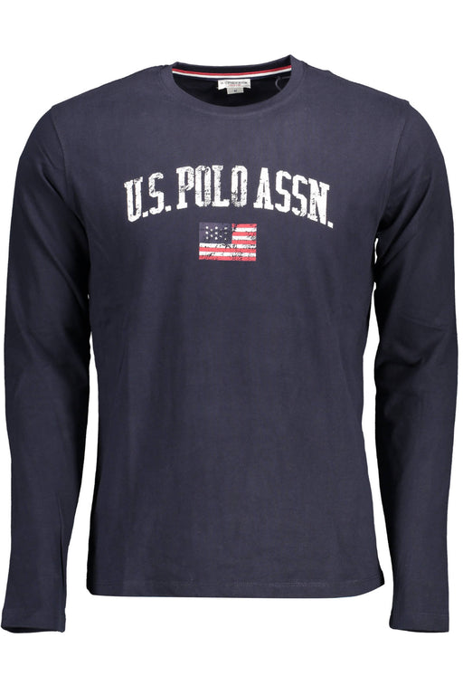 Us Polo T-Shirt Long Sleeve Man Blue