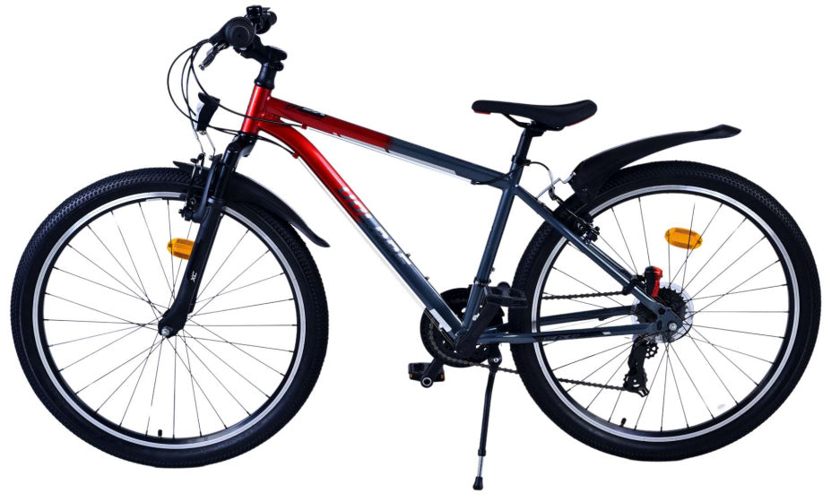 XC Race 26 Inch 26.5 cm Boys 21SP Rim Brakes Red/Grey,