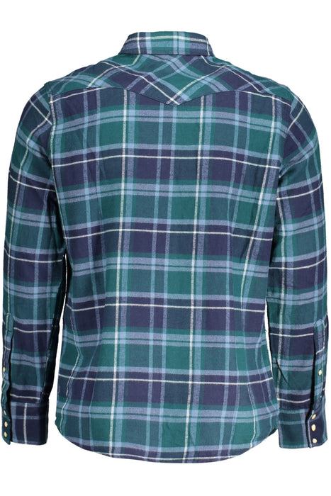 Wrangler Long Sleeve Shirt Men Green