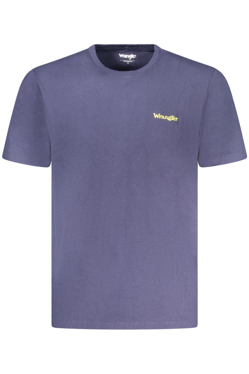 Wrangler Short Sleeve T-Shirt Men Blue