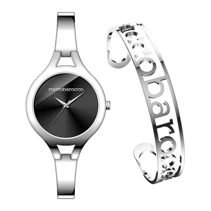 Rocco Barocco RB.2216S-02M Ladies Watch and Bangle Set