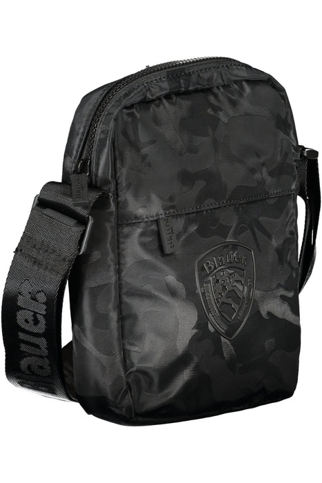 Blauer Mens Black Shoulder Bag