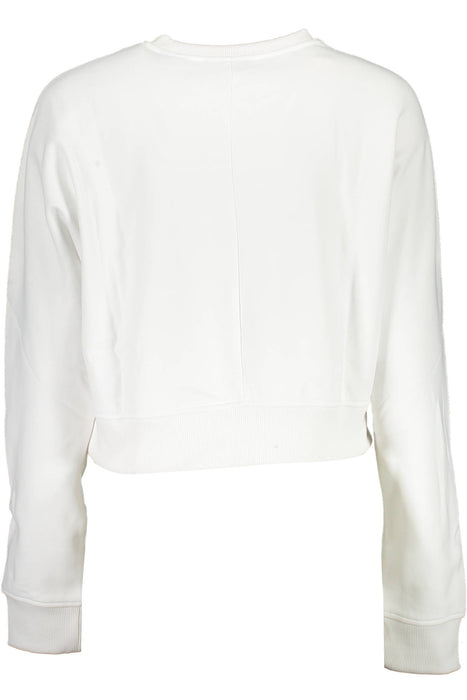Calvin Klein Womens Sweatshirt Without Zip White