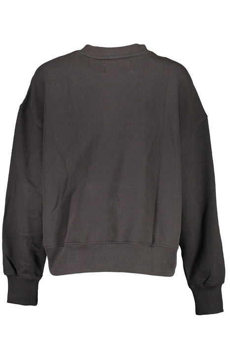 Calvin Klein Womens Zipless Sweatshirt Black