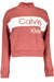 CALVIN KLEIN SWEATSHIRT WITHOUT ZIP WOMAN RED