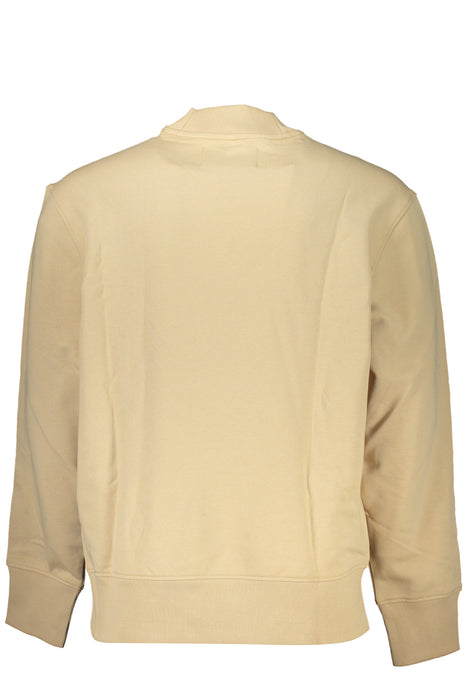 Calvin Klein Ανδρικό Beige Zipless Sweatshirt | Αγοράστε Calvin Online - B2Brands | , Μοντέρνο, Ποιότητα - Υψηλή Ποιότητα