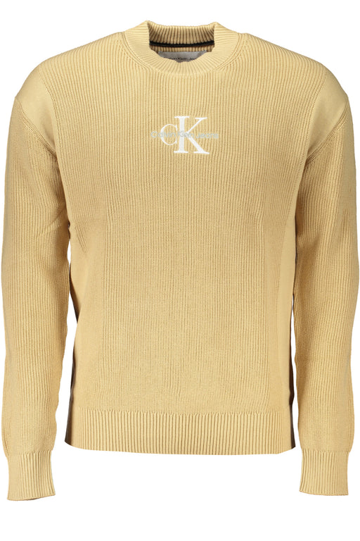 Calvin Klein Mens Beige Sweater