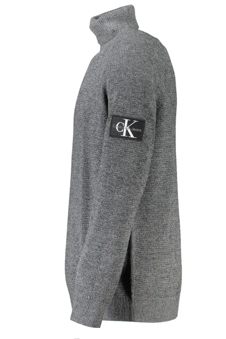 Calvin Klein Ανδρικό Gray Sweater | Αγοράστε Calvin Online - B2Brands | , Μοντέρνο, Ποιότητα - Αγοράστε Τώρα