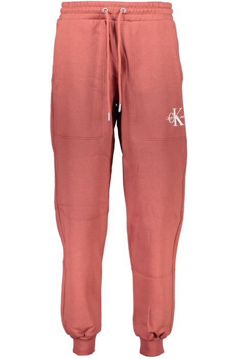 CALVIN KLEIN RED WOMENS TROUSERS