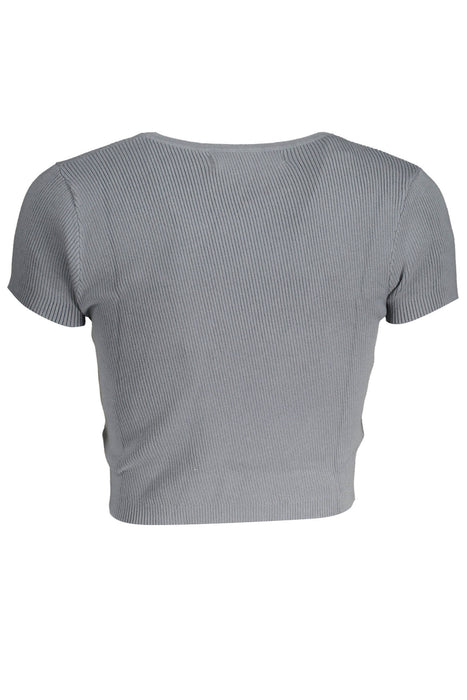 Calvin Klein Womens Short Sleeve T-Shirt Gray