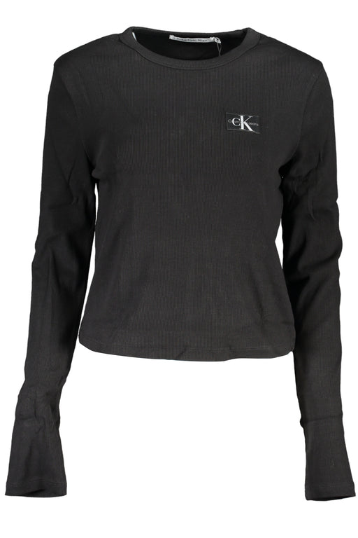 Calvin Klein Womens Long Sleeve T-Shirt Black