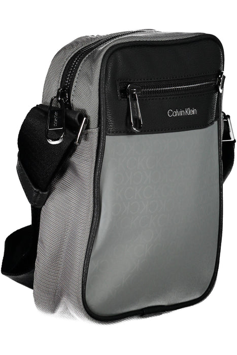 Calvin Klein Gray Man Shoulder Bag | Αγοράστε Calvin Online - B2Brands | , Μοντέρνο, Ποιότητα - Καλύτερες Προσφορές