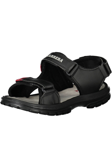 Carrera Black Man Sandal Footwear