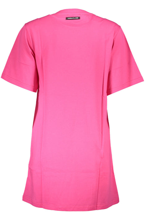 Cavalli Class Pink Womens Short Dress