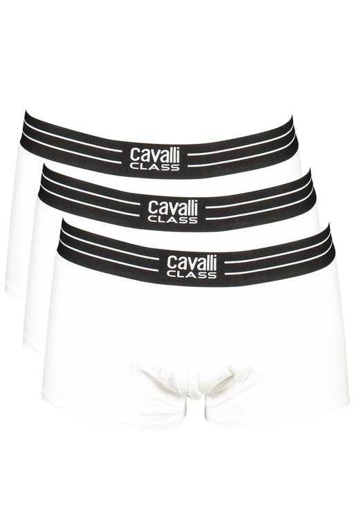 Cavalli Class Mens White Boxer