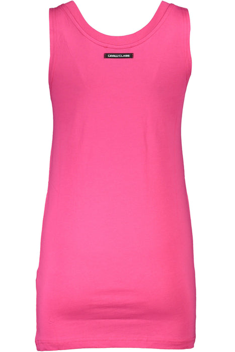 Cavalli Class Womens Tank Top Pink